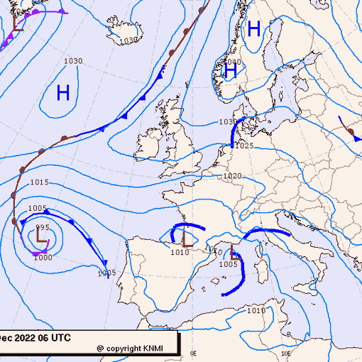 Previsioni meteo per sabato 3, domenica 4, lunedì 5 (dicembre)