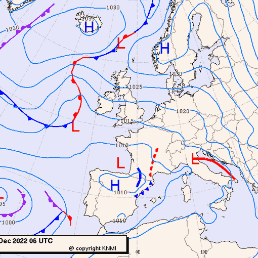 Previsioni meteo per domenica 4, lunedì 5, martedì 6 (dicembre)