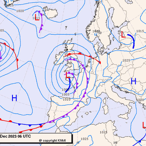 Previsioni meteo per lunedì 4, martedì 5, mercoledì 6 (dicembre)