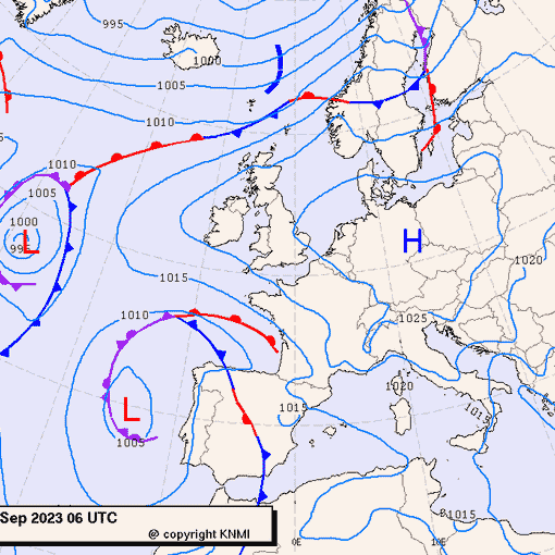 Previsioni meteo per lunedì 4, martedì 5, mercoledì 6 (settembre)