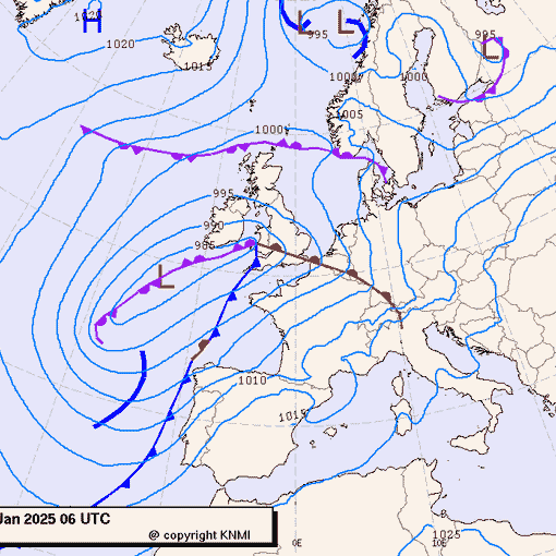Previsioni meteo per domenica 5, lunedì 6, martedì 7 (gennaio)