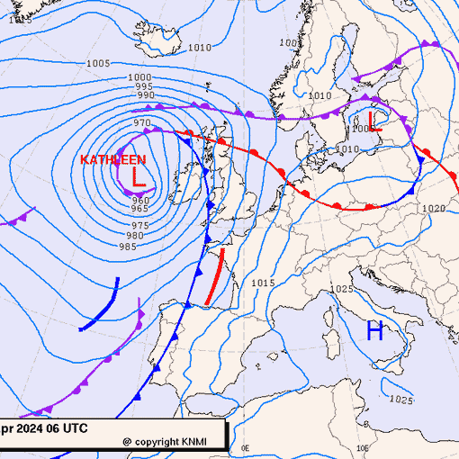Previsioni meteo per sabato 6, venerdì 7, domenica 8 (aprile)