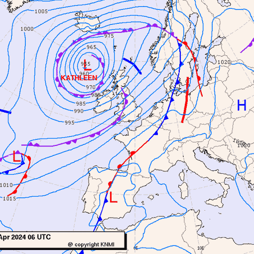 Previsioni meteo per domenica 7, lunedì 8, martedì 9 (aprile)