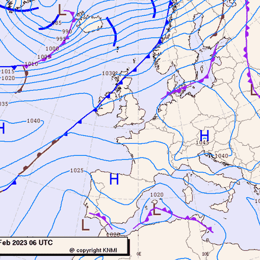 Previsioni meteo per martedì 7, mercoledì 8, giovedì 9 (febbraio)