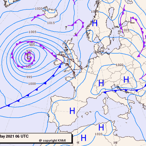 Previsioni meteo per sabato 8, domenica 9, lunedì 10 (maggio)