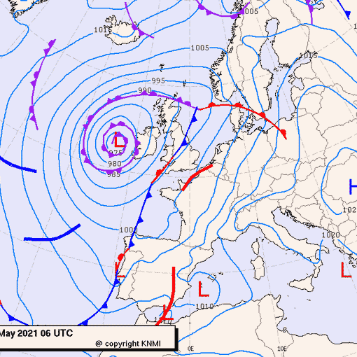 Previsioni meteo per domenica 9, lunedì 10, domenica 11 (maggio)