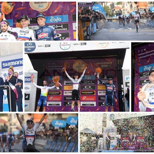 Matej Mohoric ha vinto una magnifica Sanremo, ma vince anche la Liguria (Foto e Video)
