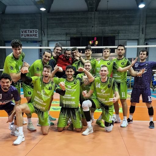 Volley serie A3: urlo liberatorio Moyashi, con Salsomaggiore arrivano i 3 punti