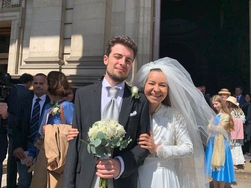 Auguri a Nicola e Cosima, oggi sposi a Londra