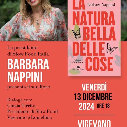 A Vigevano la presentazione del nuovo libro di Barbara Nappini: La natura bella delle cose