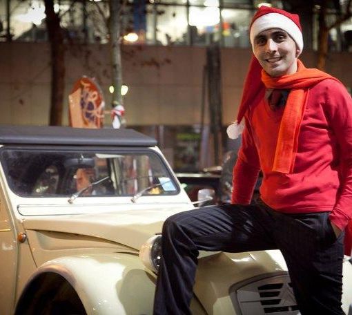 Feste di Natale con le auto storiche grazie ai social