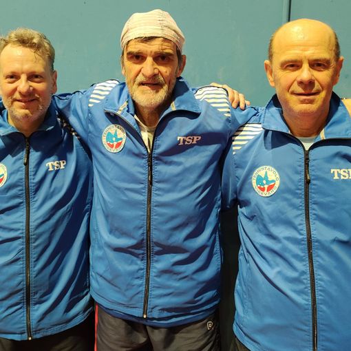 Tennistavolo Serie A1 Master, lo Studio Bianchi torna a casa dal concentramento di Milano con una vittoria