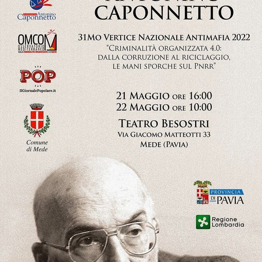 Mede: al teatro Besostri il 31° vertice nazionale antimafia