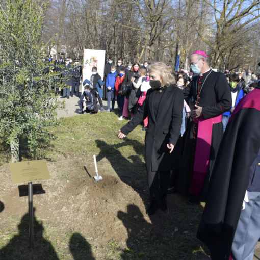 Vigevano: al Parco Parri piantato un ulivo in memoria di Giovanni Palatucci, riconosciuto &quot;Giusto tra le Nazioni&quot;