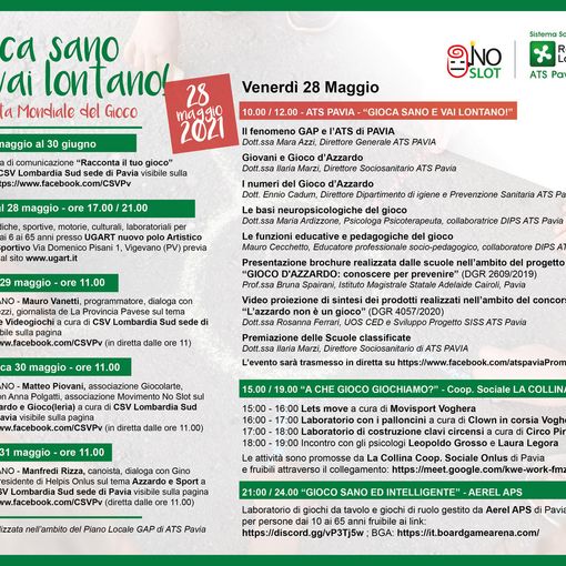 Ats Pavia promuove “Gioca sano e vai lontano” e premia i progetti delle scuole in diretta