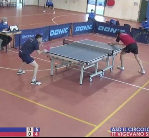 Tennistavolo serie A1: trasferta amara per la Pellicceria Cane Vigevano. Troppo forte il Circolo Prato