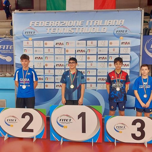 Tennistavolo, Gabriel Deleraico medaglia d’oro al Trofeo Transalpino