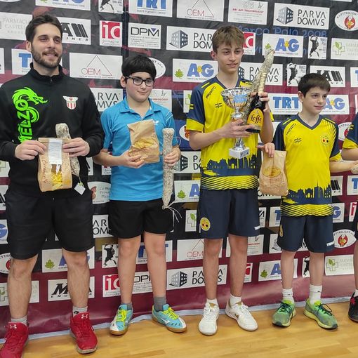 Tennistavolo torneo di quinta categoria, Gabriel Deleraico sugli scudi. Il pongista ducale è secondo