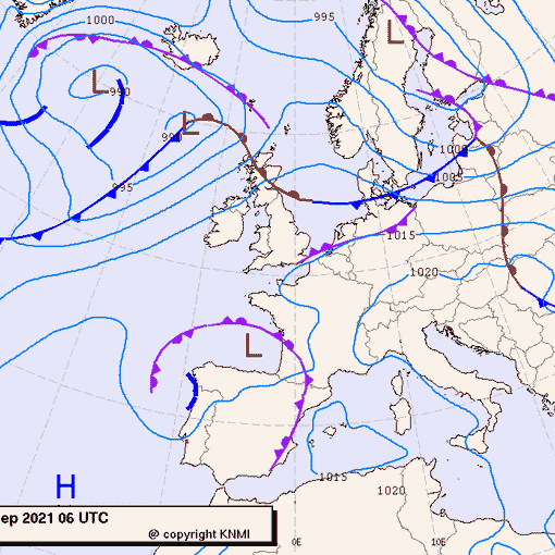 Previsioni meteo per sabato 25, domenica 26, lunedì 27 (settembre)