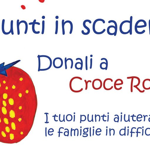 Punti in scadenza? Donali a Croce Rossa!