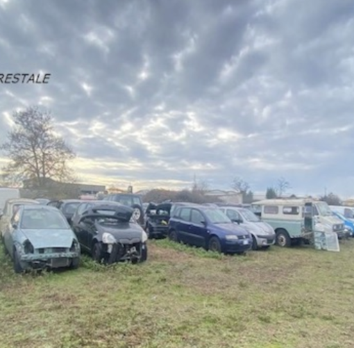 Sequestro di un'azienda di autodemolizione a Novara per violazioni ambientali