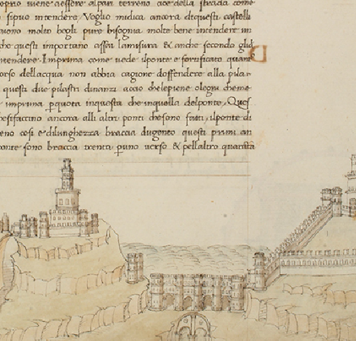 Vigevano: l’invenzione del promontorio, Un ponte e due castelli: da Filarete a Ludovico il Moro