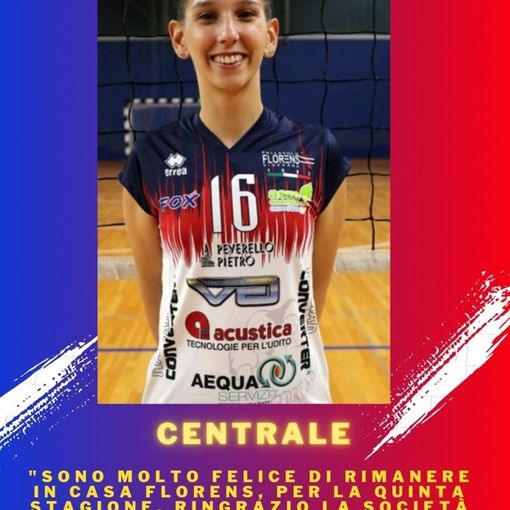 Volley B2: la centrale Elisa Armondi confermata alla Florens Vigevano
