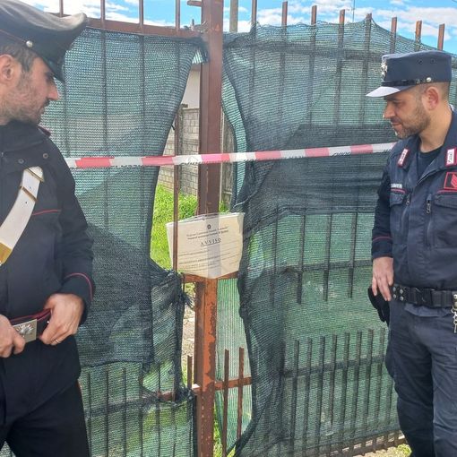 Valle: deposito incontrollato di rifiuti (anche speciali), sequestrata un'area di 1.400 metri quadrati
