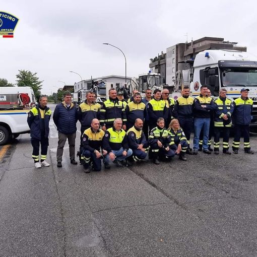 Vigevano, due squadre di Volontari del Parco del Ticino in prima linea per i soccorsi in Emilia Romagna