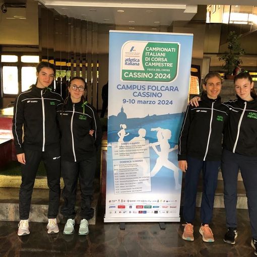 Atletica Vigevano, campionati italiani di corsa campestre: bene la staffetta 4x2000m e la squadra juniores, nonostante l’infortunio della Vittadini