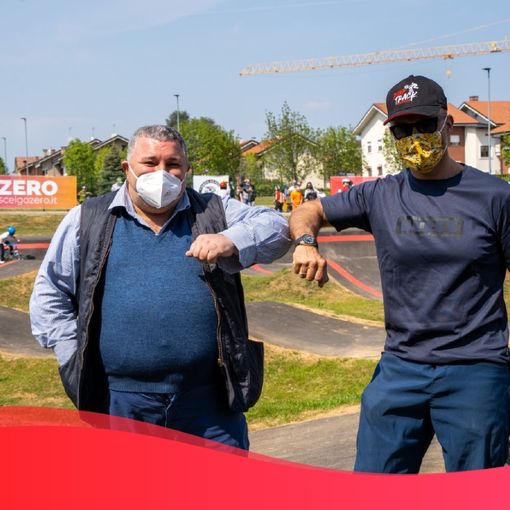 Ciclismo, aperto a Pianezza il nuovo circuito ‘Pump track’