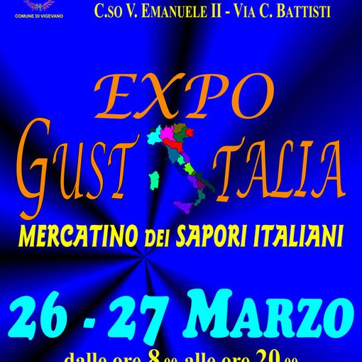 Vigevano: il 26 e 27 marzo torna il mercatino dei sapori Gustitalia