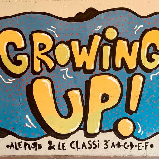 Alla media Robecchi di Vigevano, a scuola di murales con Ale Puro