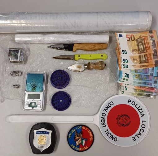 Trecate: minorenne arrestato per spaccio di hashish