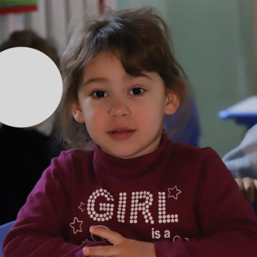 La foto della piccola Anna Roberto, postata dalla sua mamma