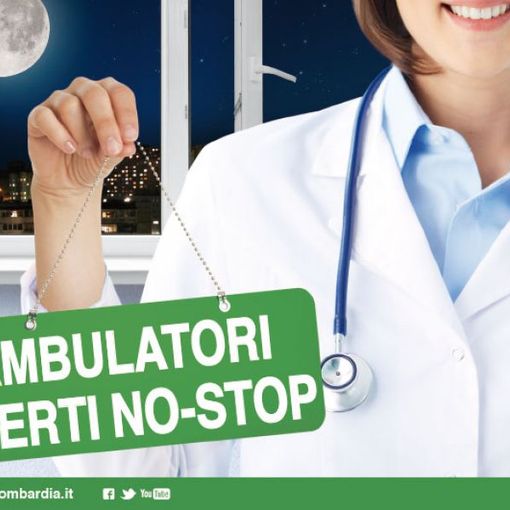 Lombardia: via da ieri all’apertura degli ambulatori nei giorni festivi