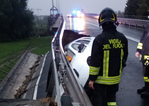 Novara, il ponte crollato era stato consolidato nel 2015