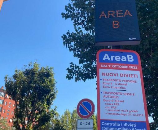 Milano, da lunedì 2 ottobre nuove norme per area B e C