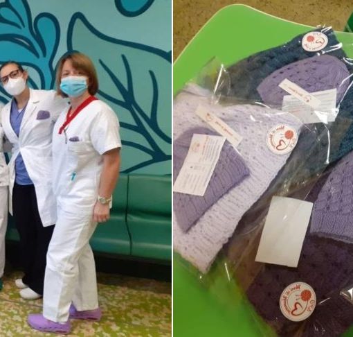 Vigevano: l'associazione &quot;Mani di Mamma&quot; dona capi in lana a mamme e neonati della pediatria