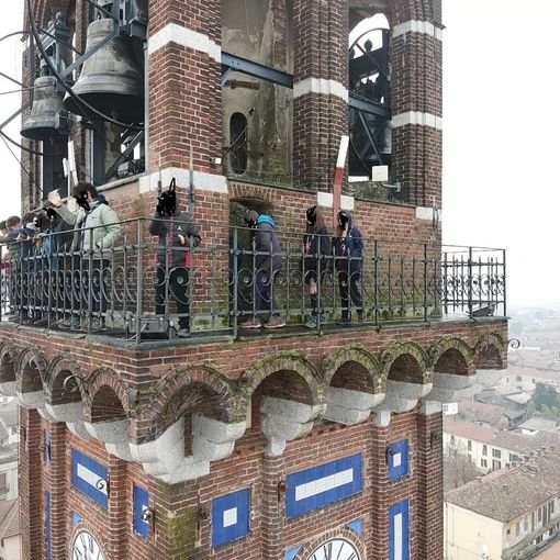LA FOTONOTIZIA. Mede, successo per la 12° edizione della festa di San Martino con la visita al campanile