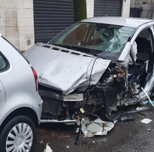 FOTO. Auto fuori strada nella notte: un morto e un ferito a Busto Arsizio