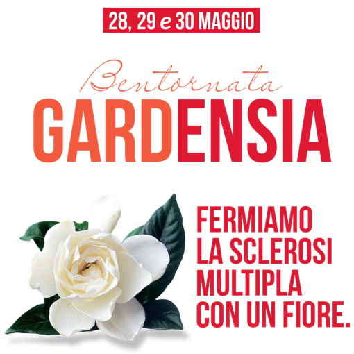 In occasione della Giornata Mondiale della Sclerosi Multipla Il 30 maggio bentornata Gardensia. Fermiamo la sclerosi multipla con un fiore