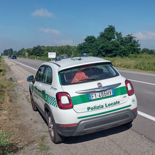 Vigevano: scontro auto-moto sulla provinciale 494, ferito un 48enne