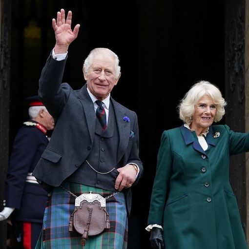 Re Carlo e la Regina Consorte Camilla - dalla pagina ufficiale della Royal Family