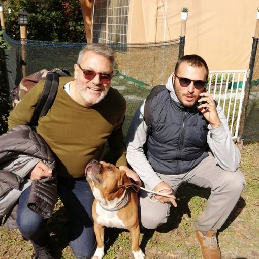 Cuggiono: dopo tre giorni e due notti ritrovato Adamo, il cane dato per spacciato nel Ticino