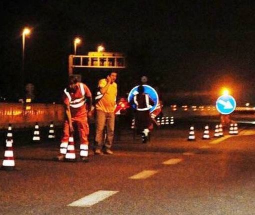 Autostrada Milano Torino, le chiusure notturne di questa settimana