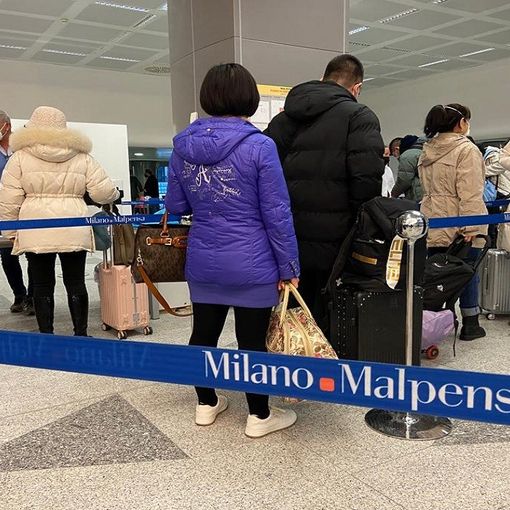 Regione Lombardia: &quot;Ieri 26 tamponi positivi su 56 sul volo arrivato dalla Cina&quot;