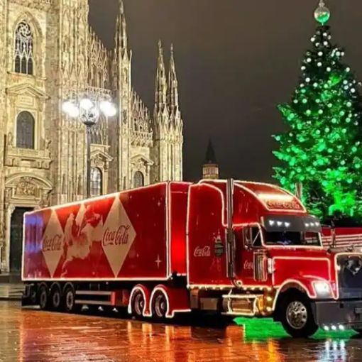 Parte da Milano il Coca Cola Christmas Tour