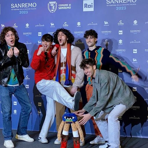 Sanremo 2023, il Premio Enzo Iannacci ai Colla Zio, &quot;per la loro energia, simpatia e spontaneità&quot;