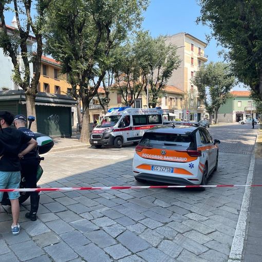 Vigevano: donna e bambino investiti da un furgone all'incrocio